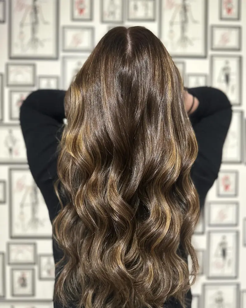 Balayage Airtouch blond — neues Haarfarben-Ergebnis, Friseursalon St. Ingbert