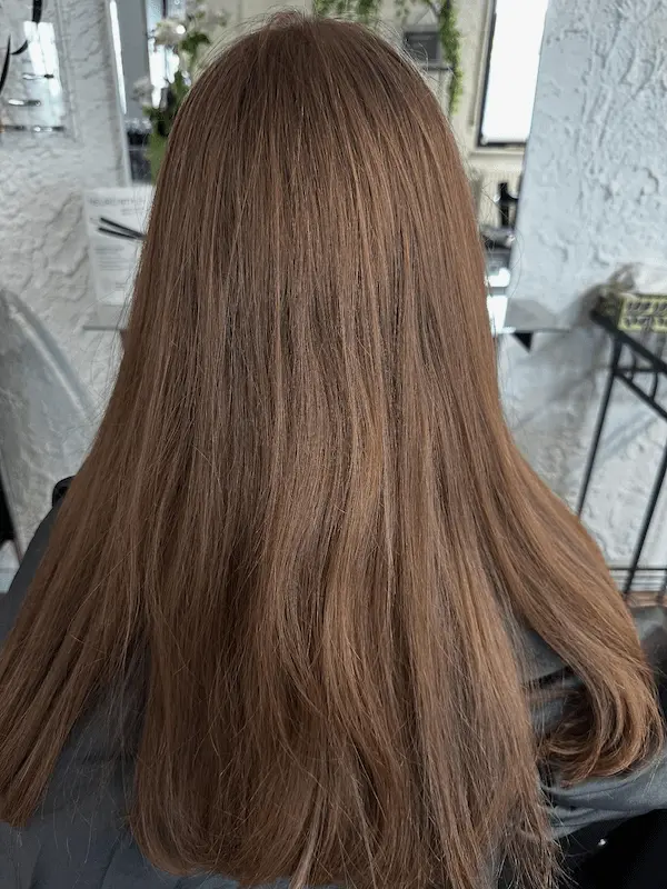 Balayage blond — Ausgangszustand vor der Coloration, Friseur St. Ingbert