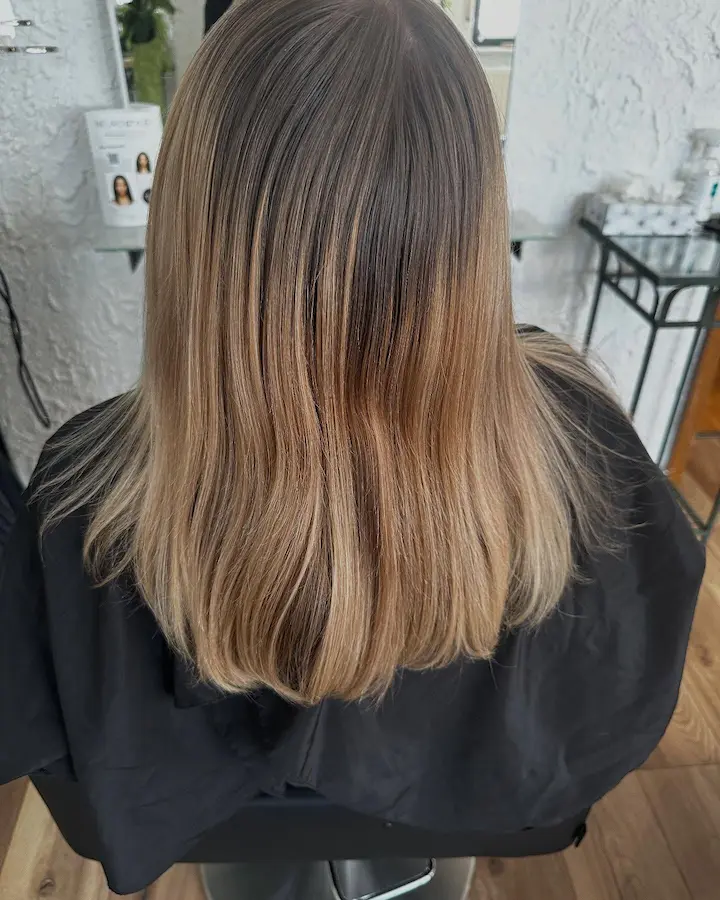 Haarfarbe — Ausgangszustand vor der Coloration, Friseur St. Ingbert